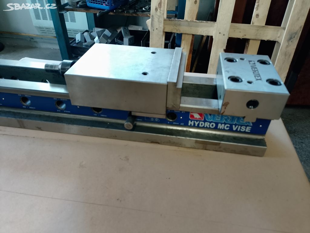 CNC strojní svěrák VERTEX VNC 160 LH