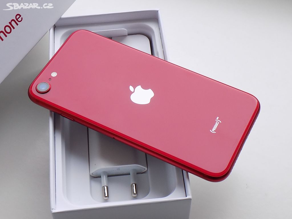 APPLE iPhone SE (2020) 64GB Red - ZÁRUKA 12 MĚSÍCŮ