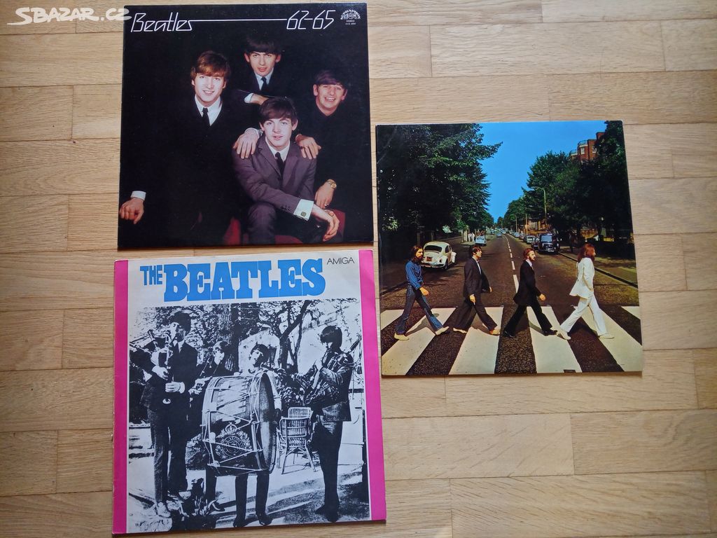 Gramodesky vinylové Beatles 3 ks