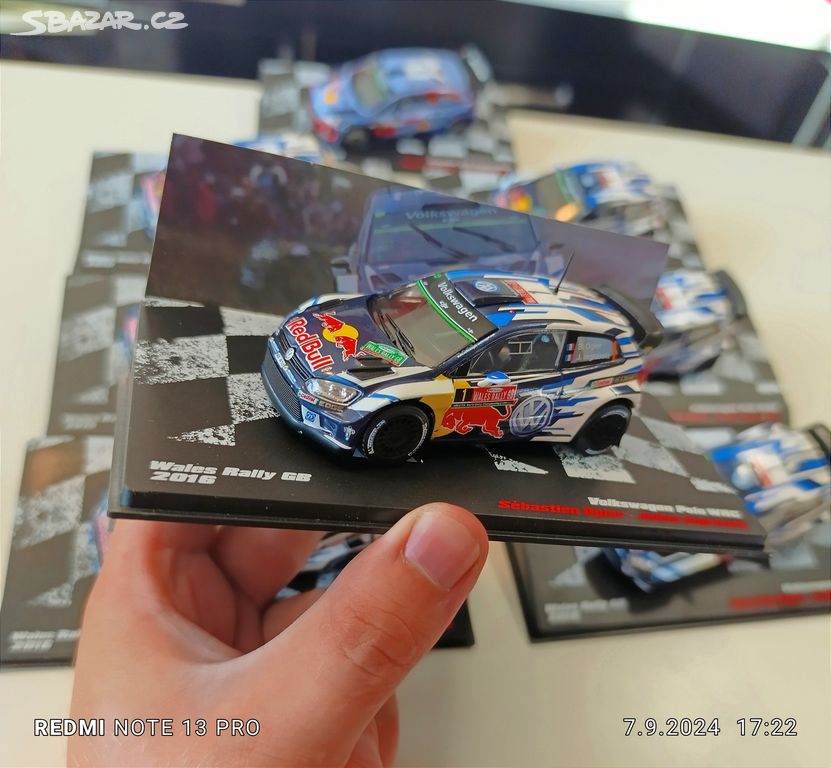 Modely aut Vw Polo WRC - DeAgostini 1/43