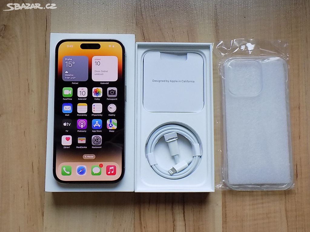 APPLE iPhone 14 Pro 512GB Gold - ZÁRUKA - TOP STAV