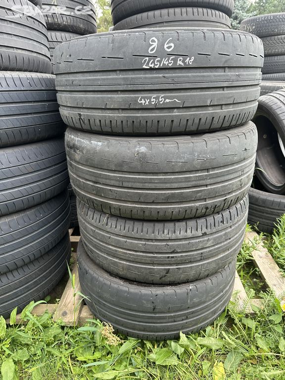 VÝPRODEJ !! 4x letní pneu 225/40 R18 Dunlop