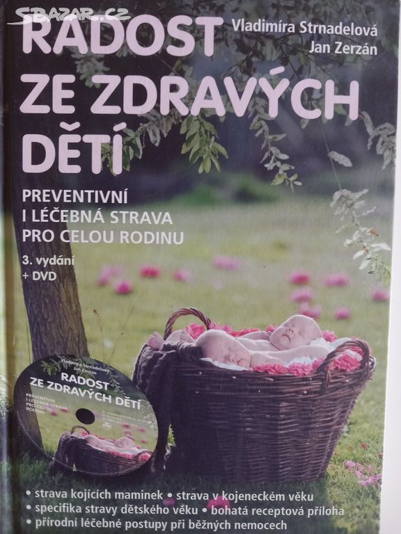 Kniha Radost ze zdravých dětí + DVD nová