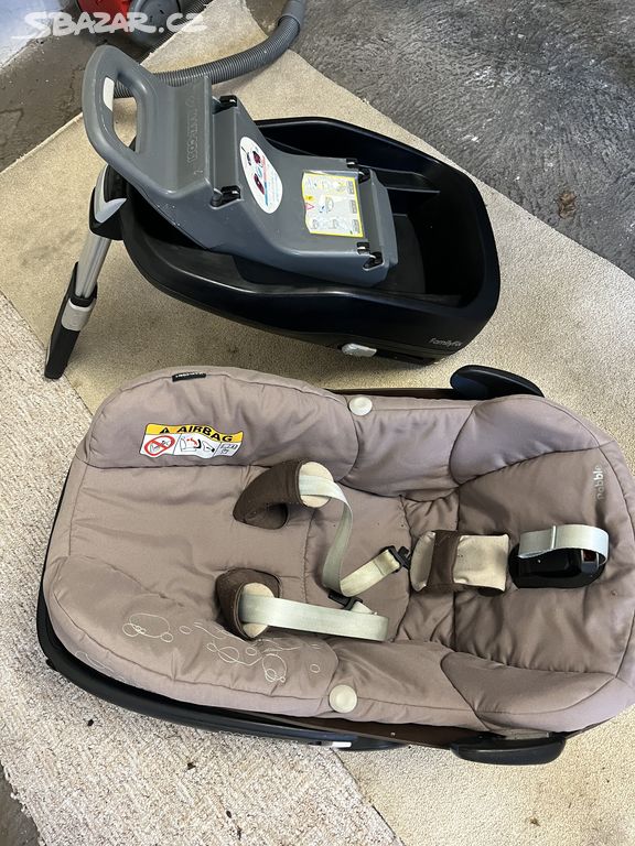 Dětská autosedačka (vajíčko) PLUS isoFix základna