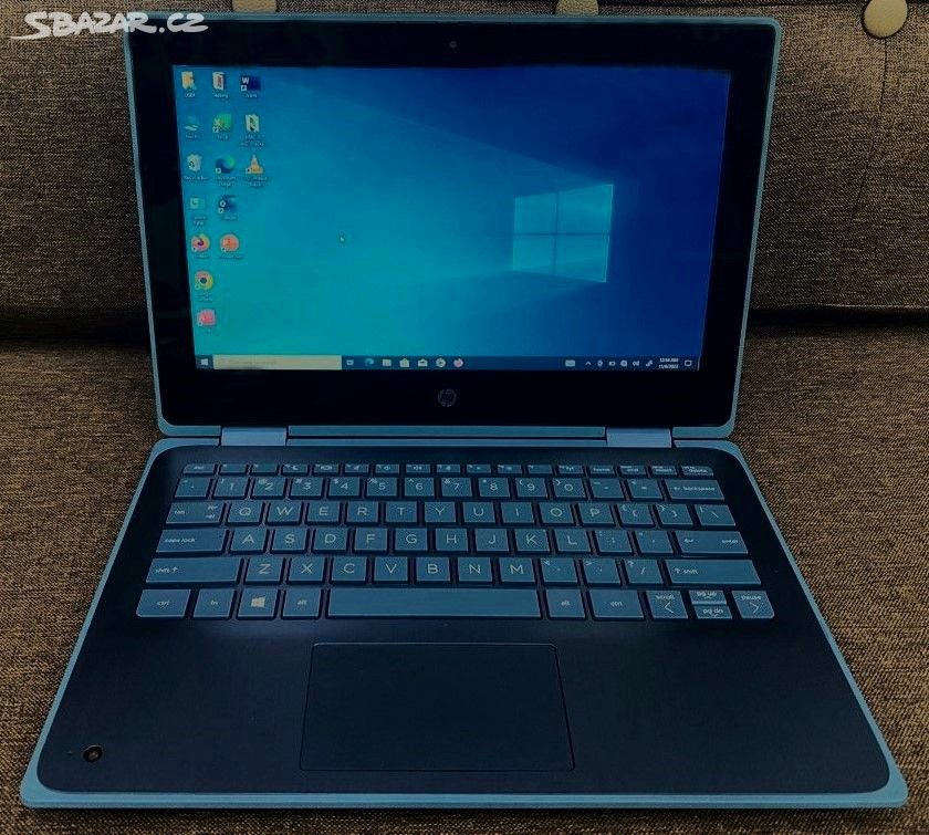 Notebook hp x360 4jádro dotyk ssd xentry pošta