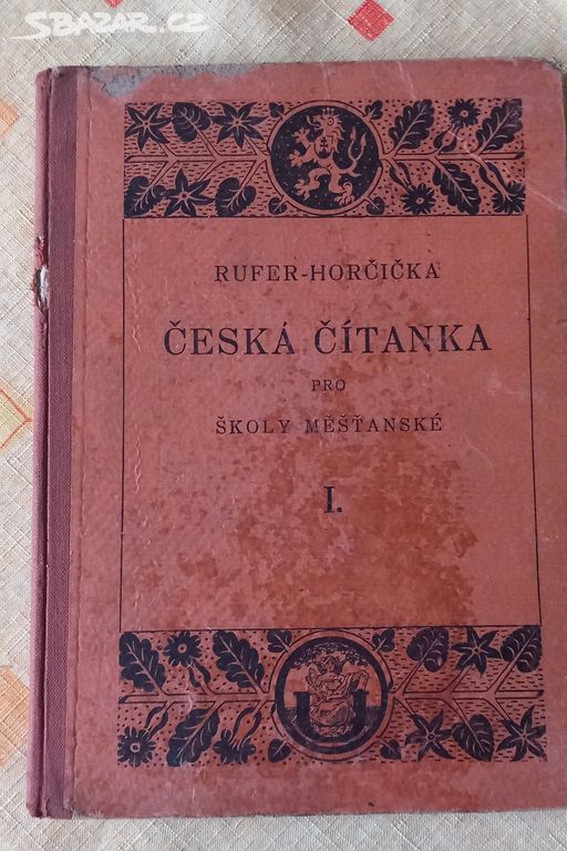 Česká čítanka pro školy měšťanské I. 1933