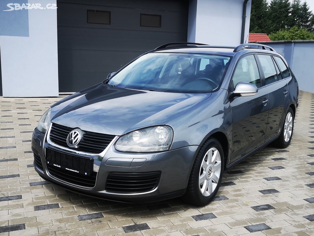 Volkswagen Golf V Kombi 1,9 TDI 77kw. Slušný stav