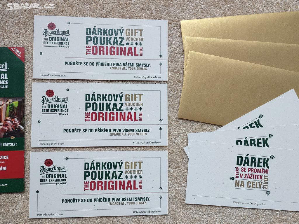 1 voucher Pilsner Urquell zážitková expozice Prah