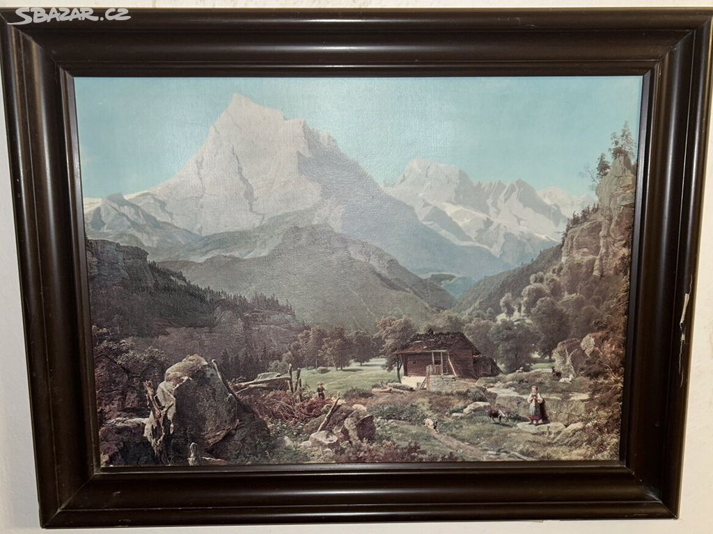 OBERLAND BERNESE - PORTTMANN WILHELM - REPRODUKCE