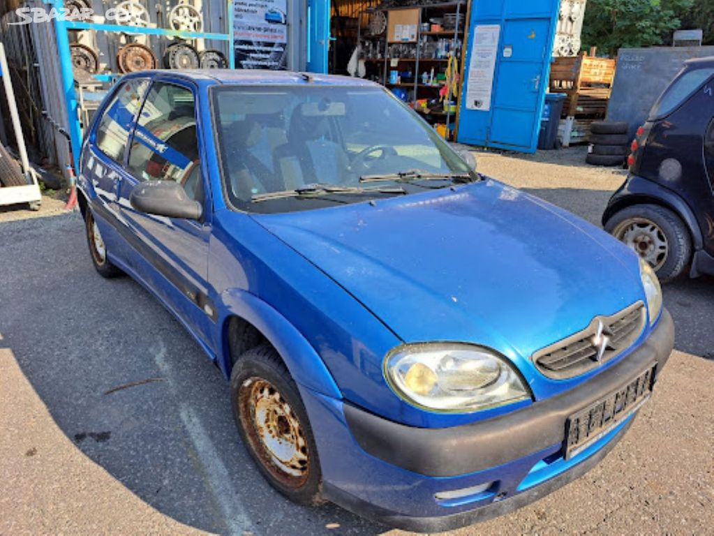 CITROEN SAXO - PRODEJ POUŽITÝCH NÁHRADNÍCH DÍLŮ