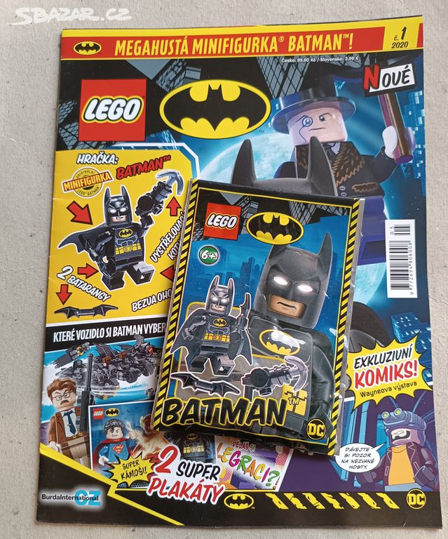 LEGO BATMAN 1/20 - časopis + hračka