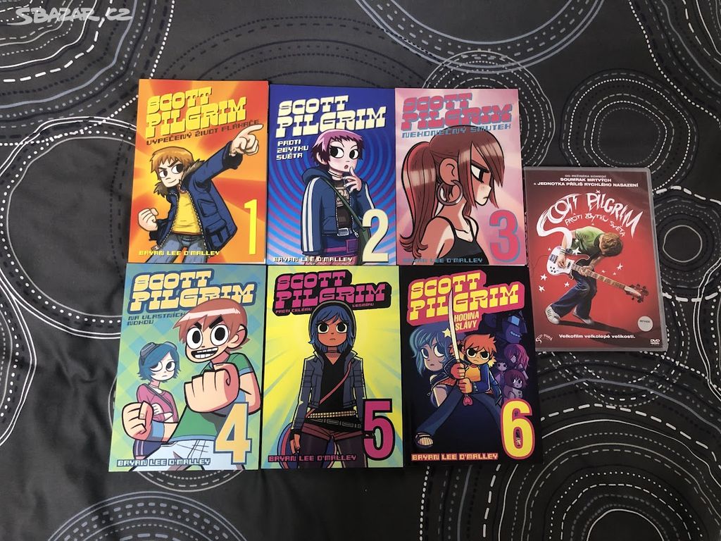 Scott Pilgrim Všechny Díly Komiksů + DVD