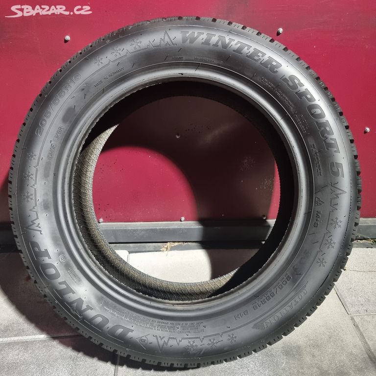 16"-MÍRNĚ JETÁ 1-KUS ZIMNÍ PNEU 205/55,R16" DUNLOP