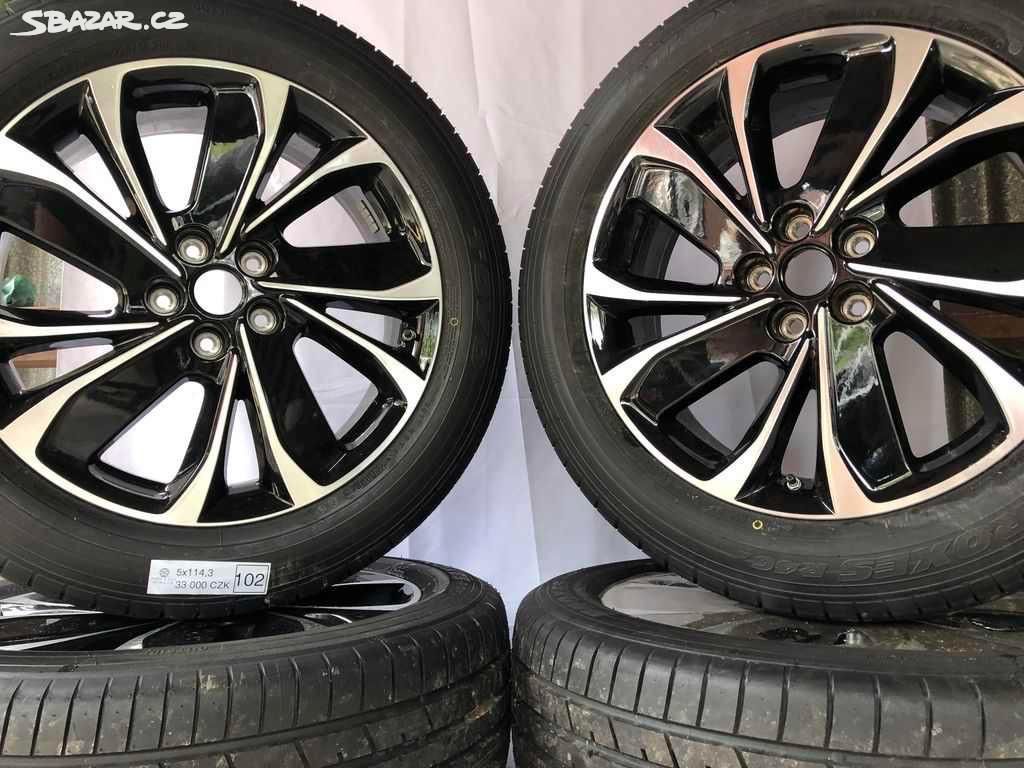 NOVÁ ALU kola 19 MAZDA CX5 pneu nové 225/55 R19