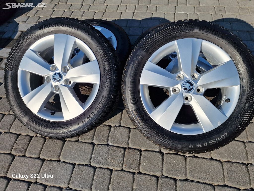 Alu zimní sada 5x112 16" Octavia 3, Golf 7