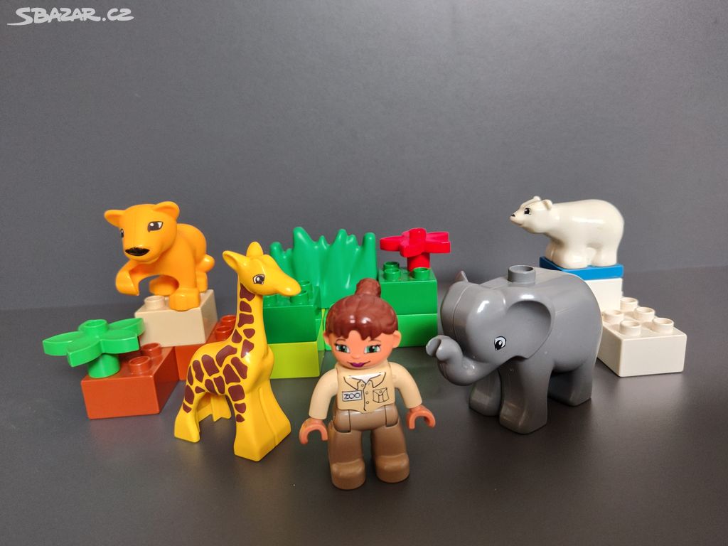 Lego Duplo mláďata ze zoo