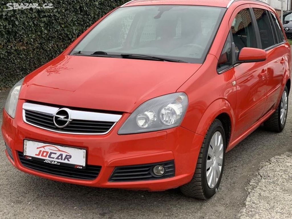 Opel Zafira 1.6i CNG 7MÍST KLIMA TAŽNÉ manuální