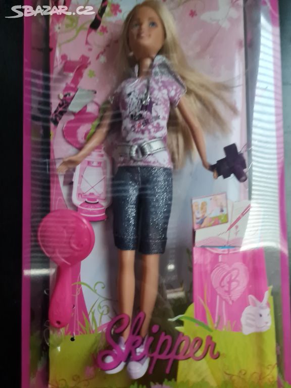 Barbie - Skipper camping family