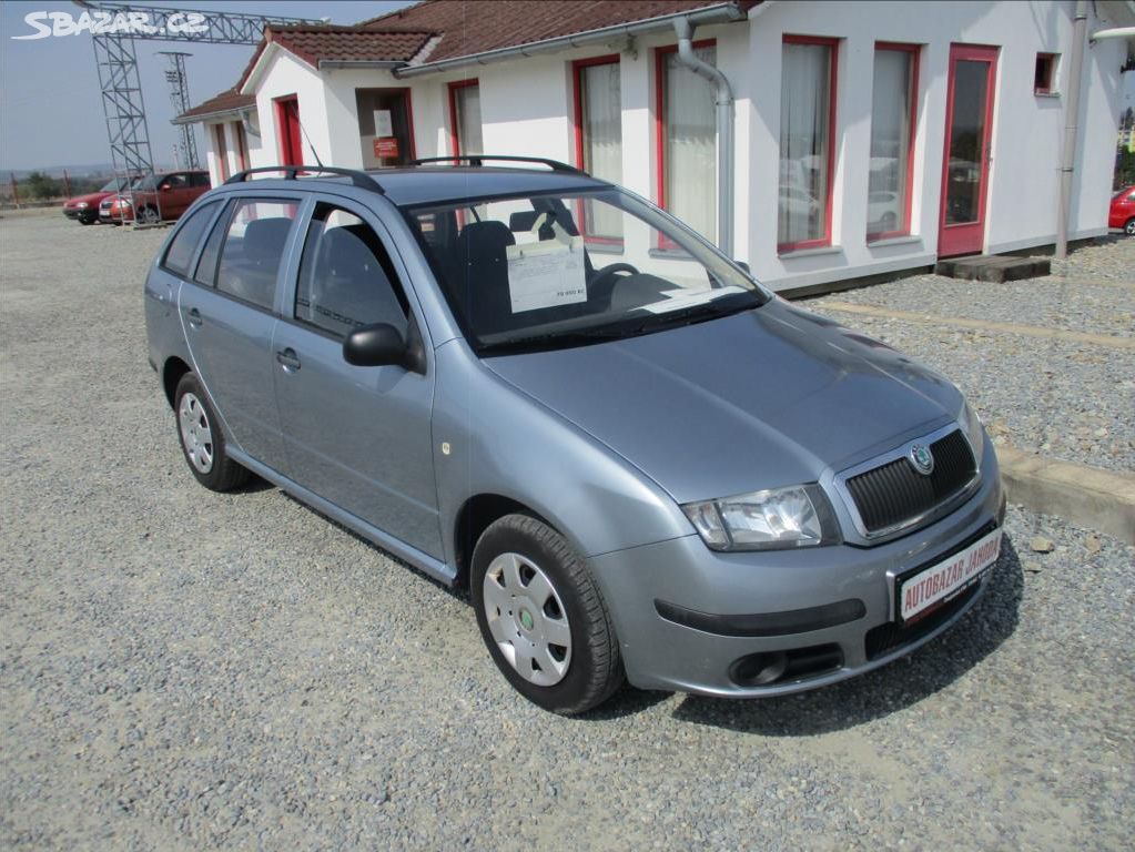 Škoda Fabia, 1,4 16V,klima,serv.kniha,