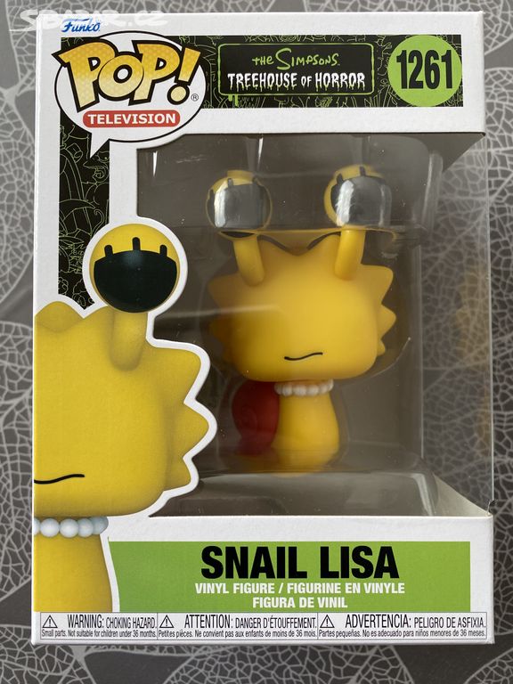 Nová figurka Funko Pop - Snail Lisa (The Simpsons)