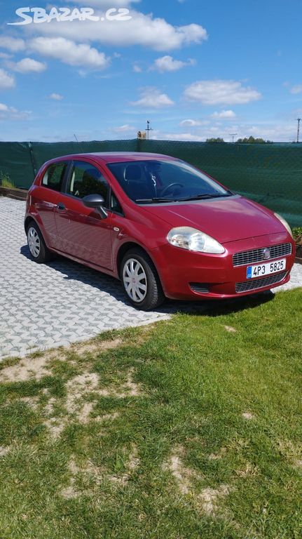 Fiat Grande Punto, rv. 2009, 48 KW, první majitel