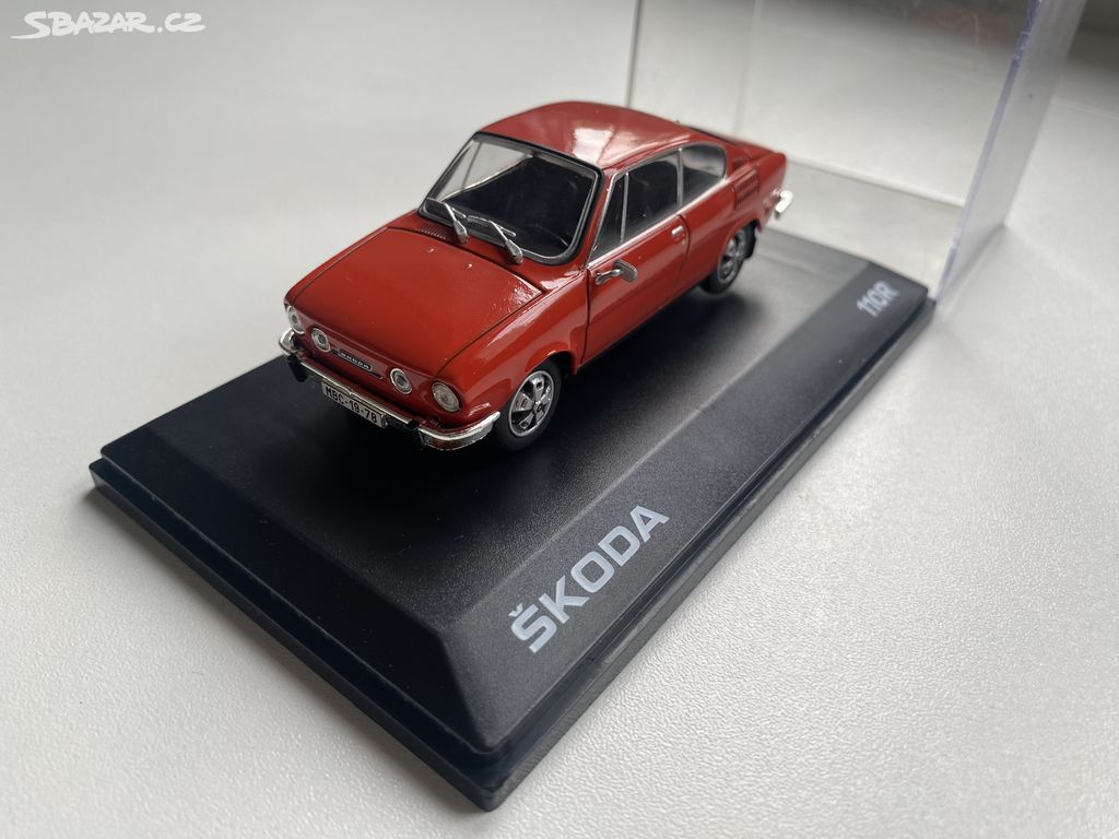 Škoda 110R Coupe 1:43 červená Abrex