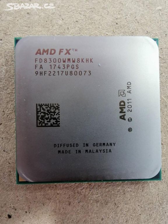 CPU AMD Vishera FX-8300 socket AM3+ TURBO 4,2Ghz