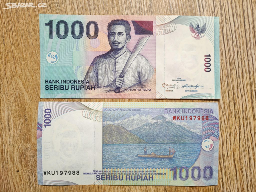 Indonésie - 1 000 rupií - rok 2013