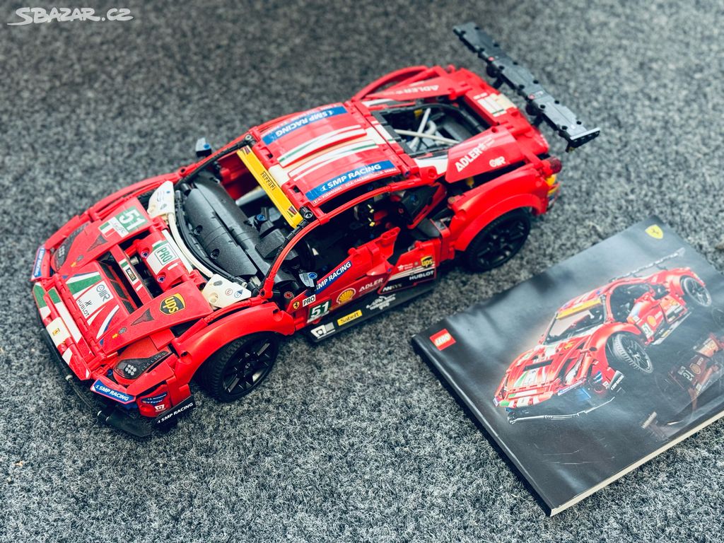 - LEGO Technic 42125 Ferrari 488 GTE Corse -