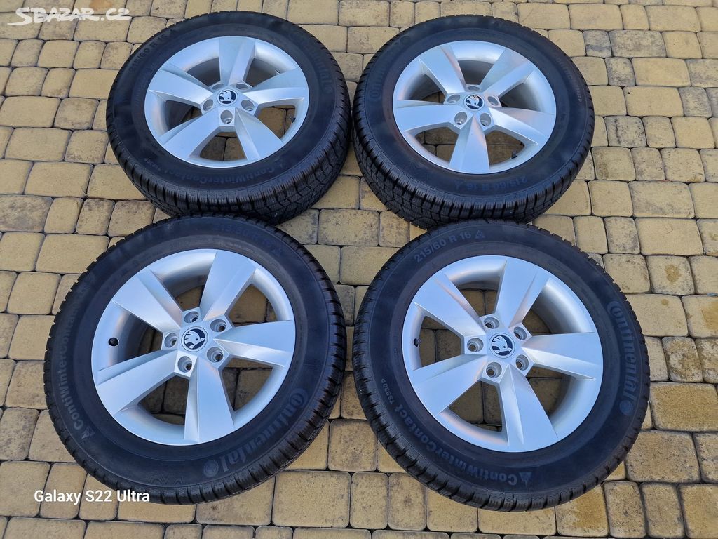 Alu kola zimní sada 5x100 15" Rapid, Fabia 3 III