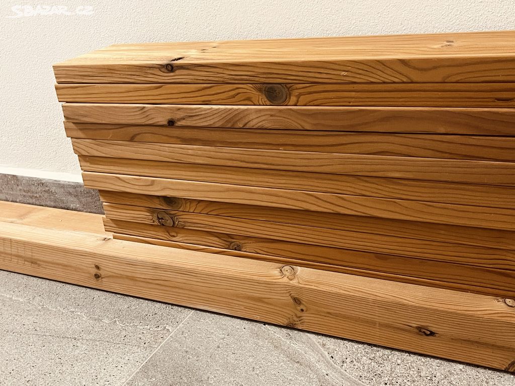 Thermowood finská borovice prořez 50% sleva