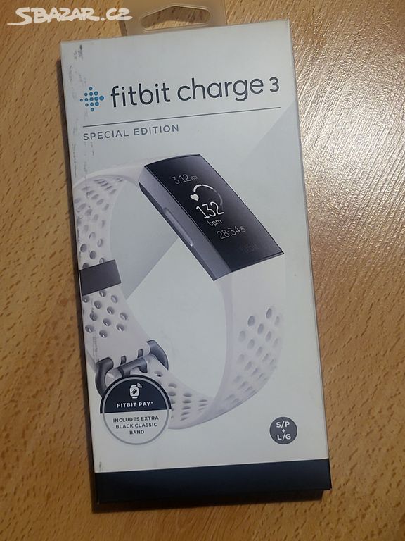 Chytrý náramek Fitbit Charge 3