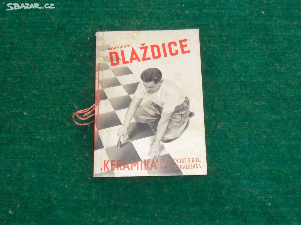 Katalog DLAŽDICE kameninové - vzorník 1936