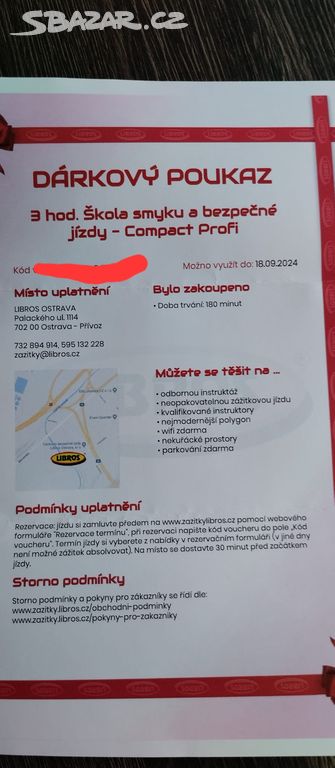 Dárkový poukaz na ŠKOLU SMYKU 3HODINY