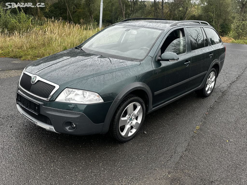 Škoda Octavia Scout 2.0TDi, r.2007, serviska, STK