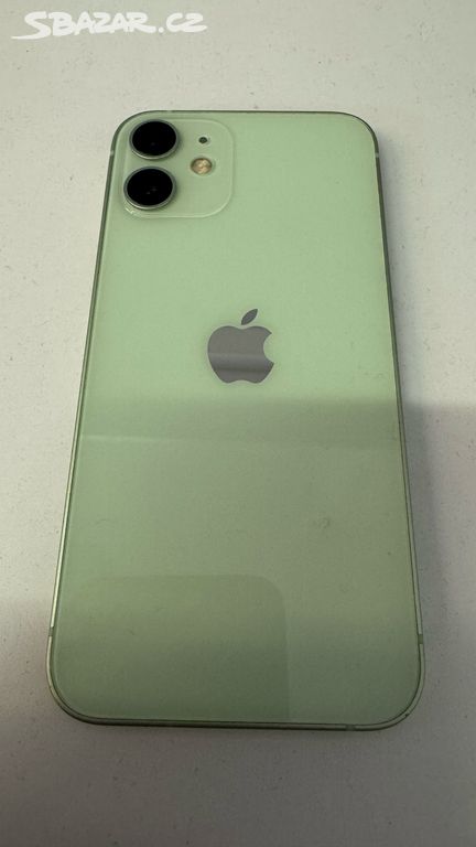 iPhone 12 mini 64GB Green, kondice baterie 100%