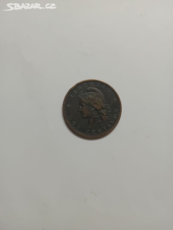 Argentina 2 centavos 1884