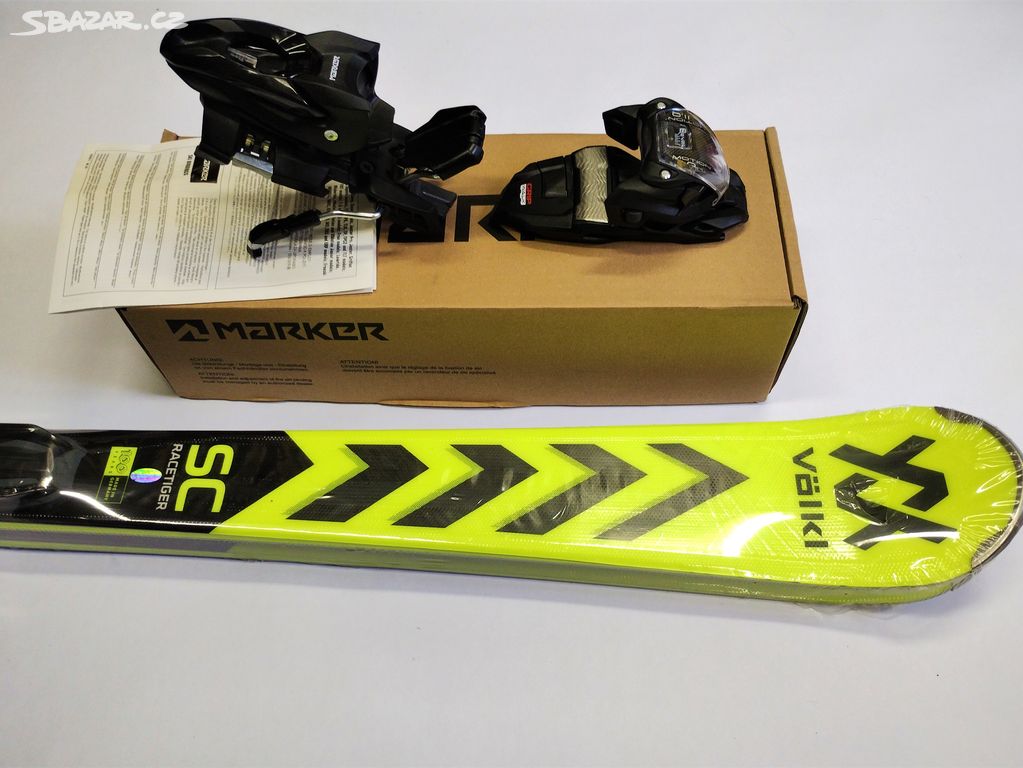 NOVÉ Völkl Racetiger SC + vMotion 11.0GW , 148cm