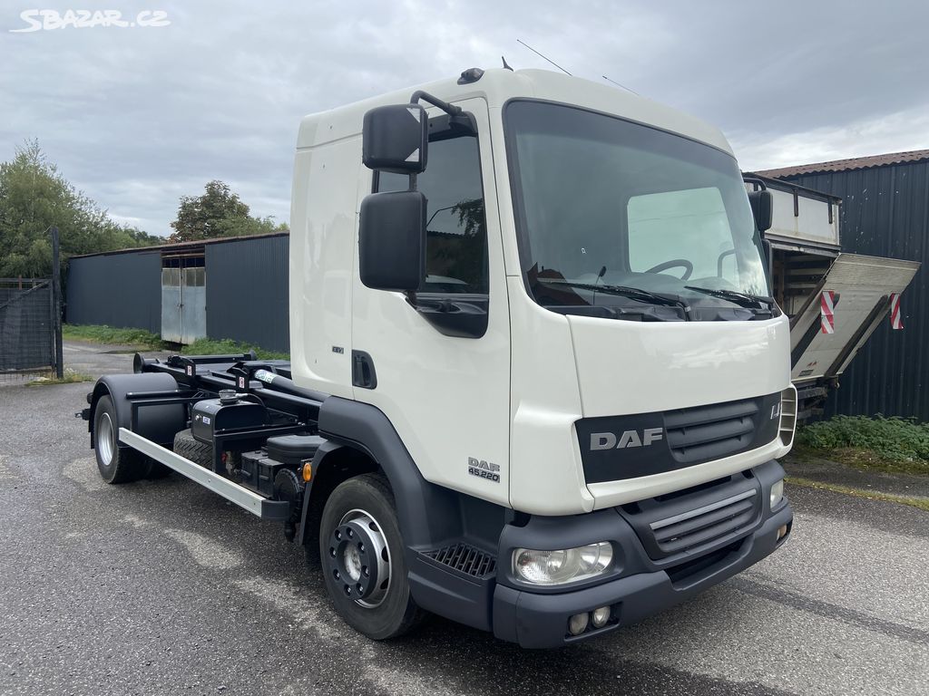 Daf LF 45.220 E12 EEV Euro 5, Kontejner 8t.