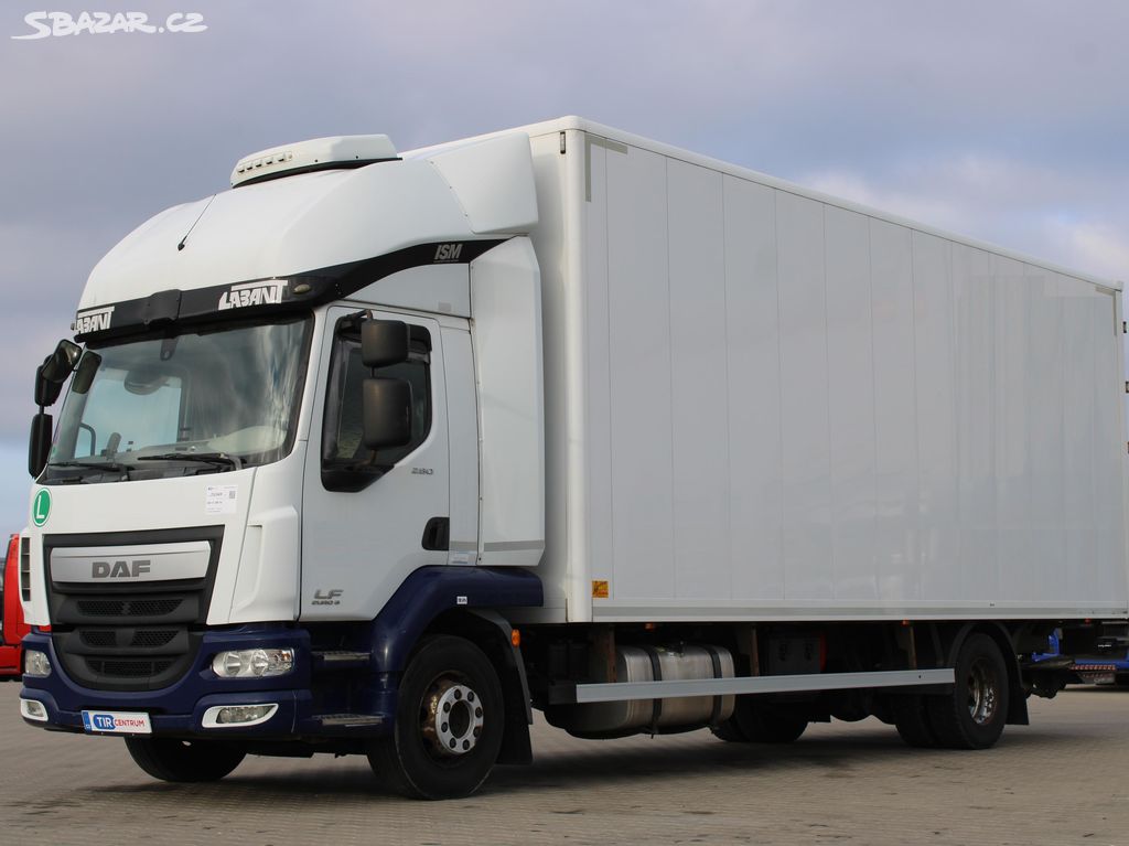 DAF LF 280 FA HYDRAULICKÉ ČELO, NEZÁVISLÁ KLIMA