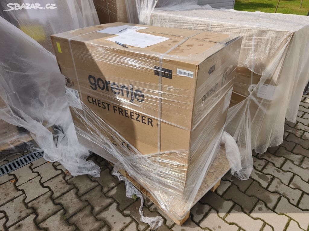 Pultový mrazák Gorenje FH25EAW, 250l, 2 jak., z24m