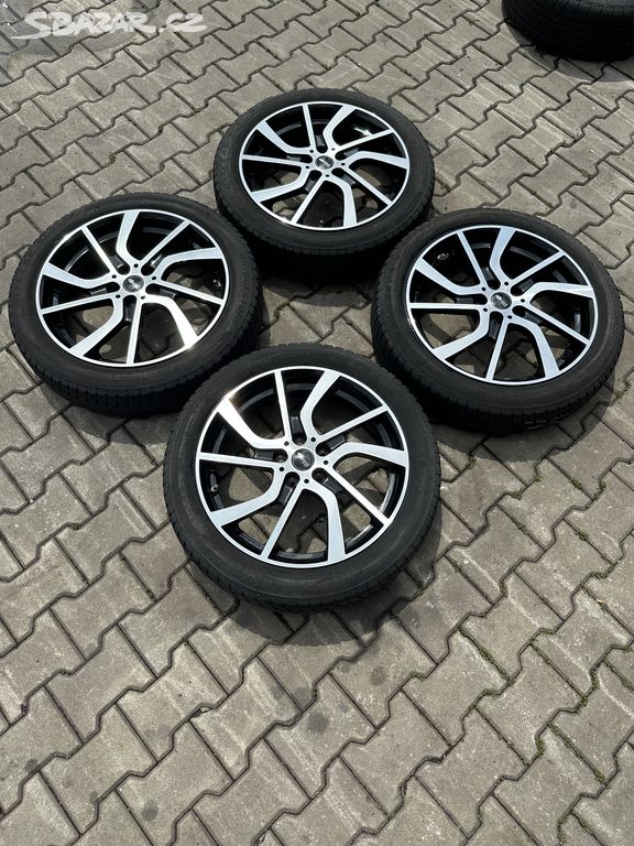 Kompletní alu Brock BMW I3 5x112r19+195/55r18 zimn