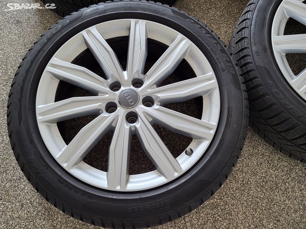 Krásná orig. zimní ALU kola 19" 5x112 Audi A6 (C8)