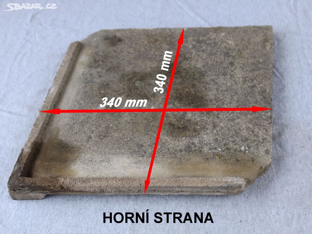 Koupím betonovou střešní krytinu