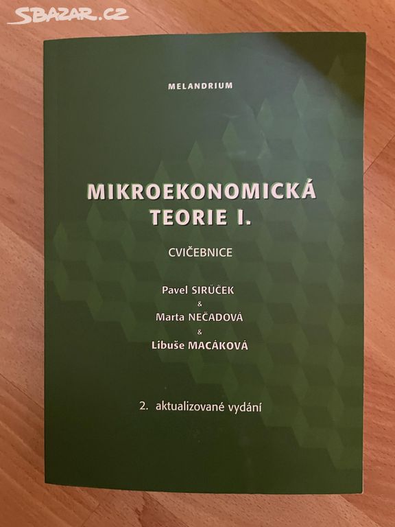 Mikroekonomická teorie I. cvičebnice