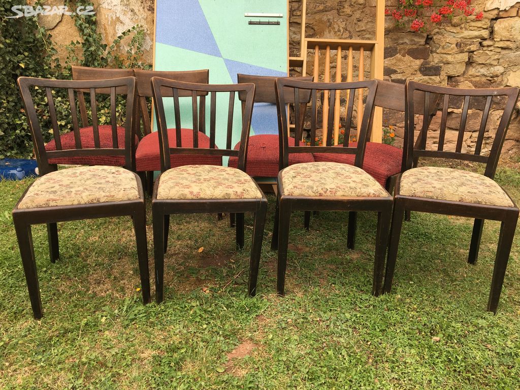 Retro židle Halabala,Thonet? 50.léta