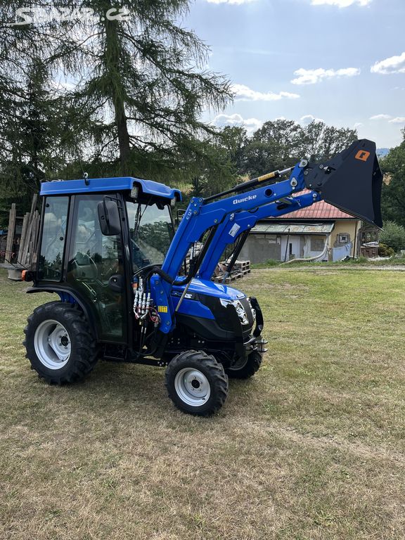 Malotraktor Solis 26 6+2, kabina, čelní nakladač