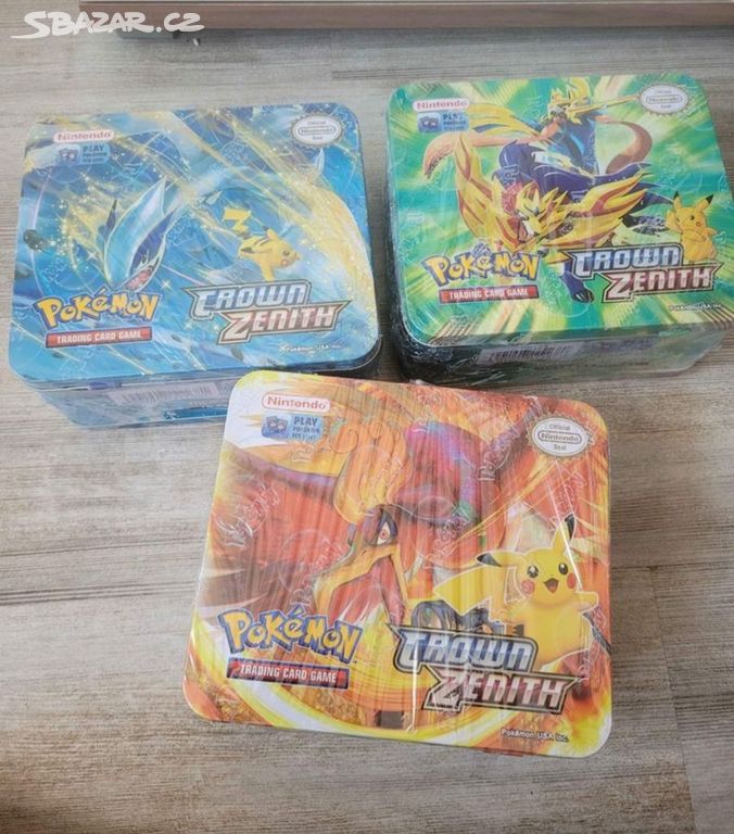 Pokemon kufřík různé druhy vč karet od 150,-