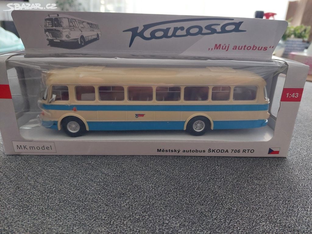 Model Karosa/Škoda 706 RTO 1:43