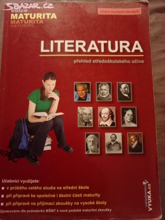 Literatura přehled středoškolského učiva